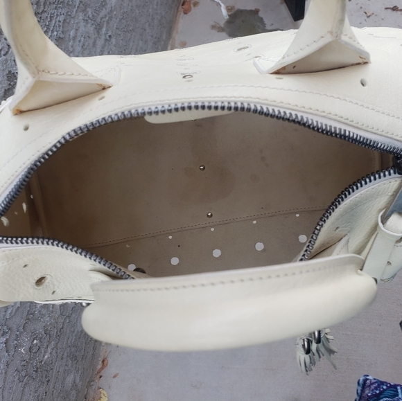 Marc Jacobs Pale Yellow Leather‎ Bridgette Satchel Bag - Picture 10 of 14